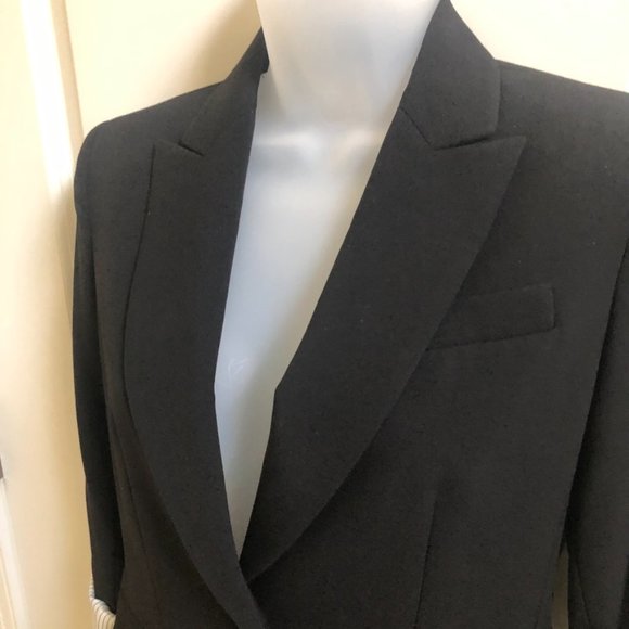 *HP* NWT! Tahari ASL Cuff Sleeve Notch Jacket / Blazer - Picture 9 of 16